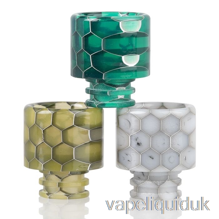 510 Snakeskin Resin Drip Tip Black Vape Liquid